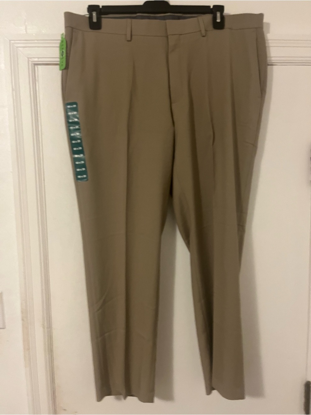 Haggar Men's Tan Chinos - Classic Straight Fit
